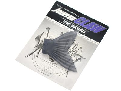 Coada de rezerva Gan Craft Jointed Claw 148 Spare Tail #01 Black Smoke