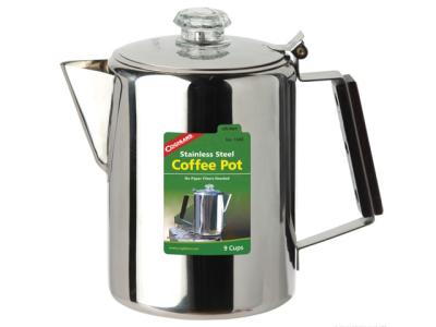 Coghlans Stainless Steel Coffee Pot 9 Cups