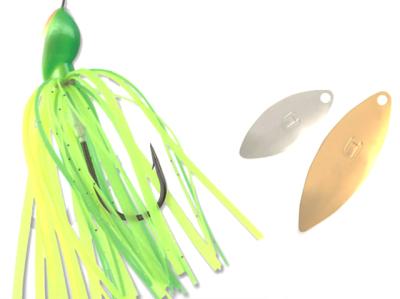 Colmic Spinnerbait Flatter Chartreuse/Lime