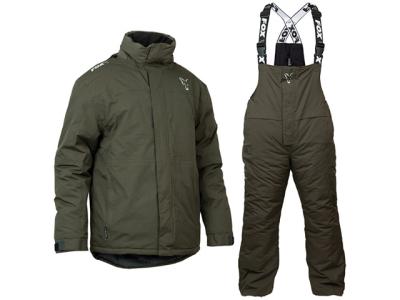 Costum Fox Carp Green and Silver Winter Suit