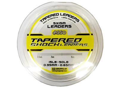 Asso Tapered Shock Leader 5x15m
