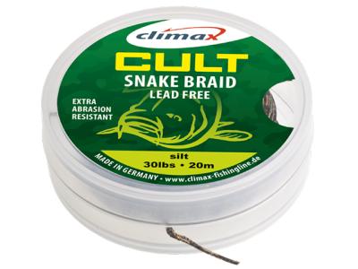 Climax Cult Carp Snake Braid Leadcore 10m Silt