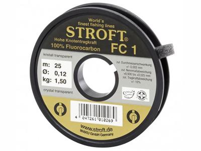 Fir fluorocarbon Stroft FC1 25m Clear