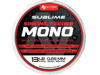 Nytro Sublime Sinking Feeder Mono 150m Clear