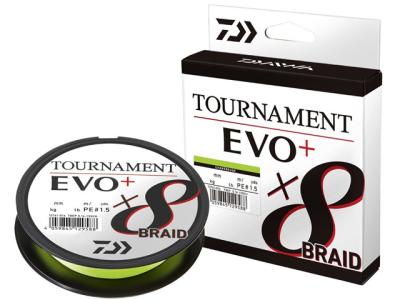 Daiwa Tournament X8 Braid EVO+ 135m Chartreuse