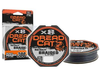 Dread Cat X8 Braided Line Black 300m