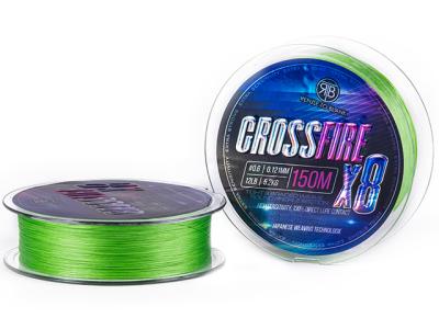 Fir textil RTB Crossfire X8 Braid Lime Green 150m