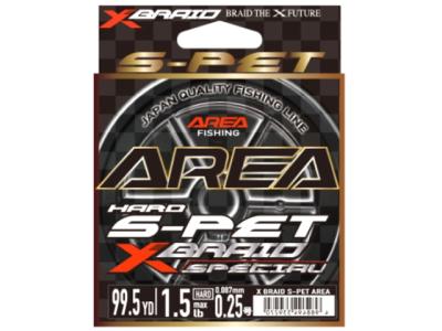 YGK X-Braid S-Pet Area Hard Clear 91m
