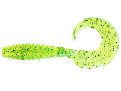 FishUp Fancy Grub 5cm #026 Flo Chartreuse Green