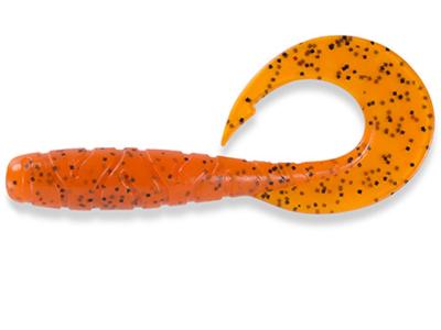 FishUp Mighty Grub 13.3cm #049 Orange Pumpkin Black