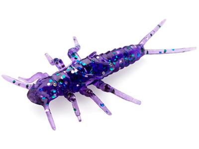 FishUp Stonefly 2.1cm #060 Dark Violet Peacock & Silver