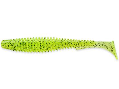 FishUp U-Shad 10.1cm #055 Chartreuse Black