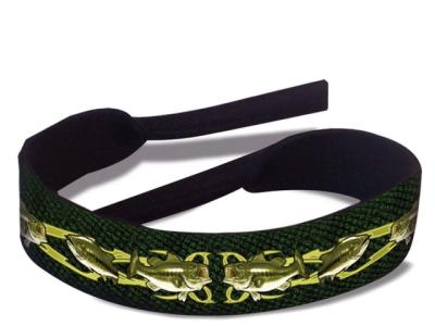 Flying Fisherman Green Bass Soft Strap Retainer