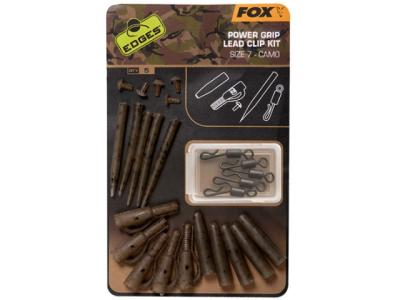 Fox Edges Camo Power Grip Lead Clip Kit