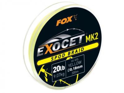Fox Exocet Mk 2 Spod Braid Hi-Viz Yellow