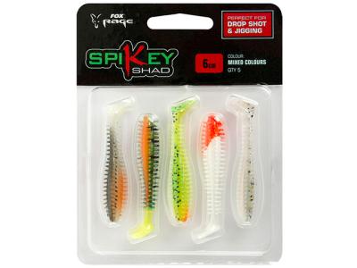 Rage Spikey Shad 6cm Mixed Colours