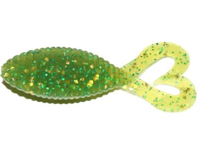 HideUP Stagger Wide Twintail 5.6cm 111 Chart Green Gold Flake