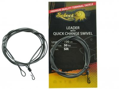 Inaintas Select Baits Leader with Quick Change Swivel