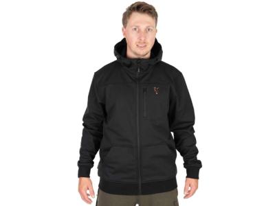 Fox Collection Soft Shell Jacket Black and Orange