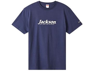 Jackson T-Shirt Simple Logo H/S Dry Silky Tee Navy