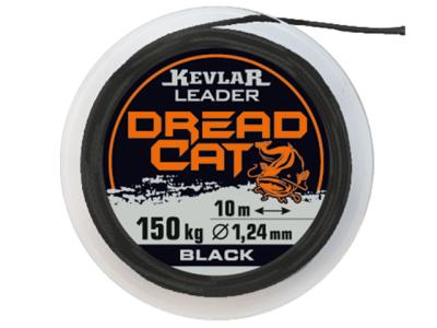 Konger Dread Cat Kevlar Leader 10m Black
