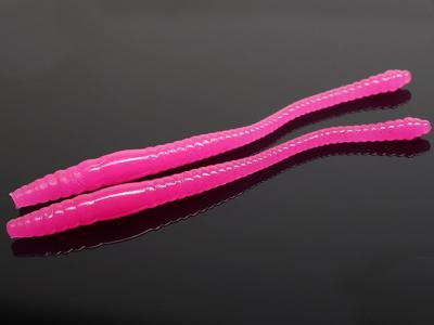 Libra Lures Dying Worm 7cm 019 Hot Pink Cheese