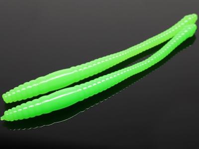 Libra Lures Dying Worm 7cm 026 Hot Green Cheese