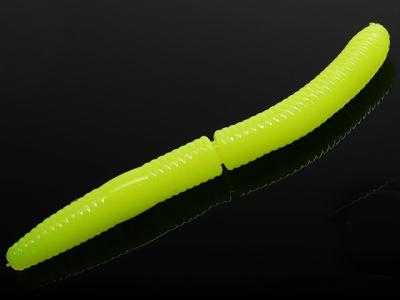 Libra Lures Fatty D'Worm 6.5cm 006 Hot Yellow Cheese