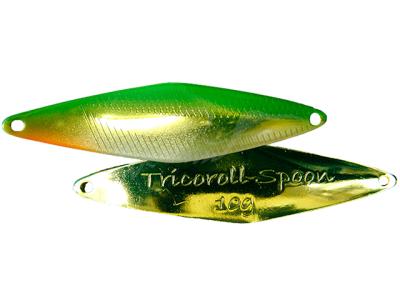 Lingurita oscilanta Jackall Tricoroll 64mm 10g Flash Chartreuse