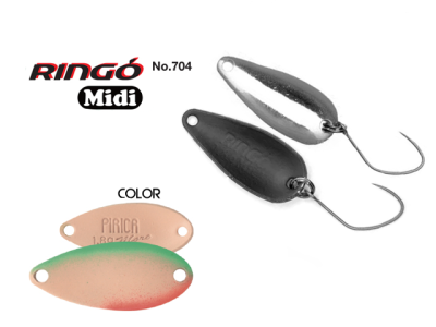 Lingurita oscilanta Yarie 704 Ringo Midi 1.8g H2 Salmon