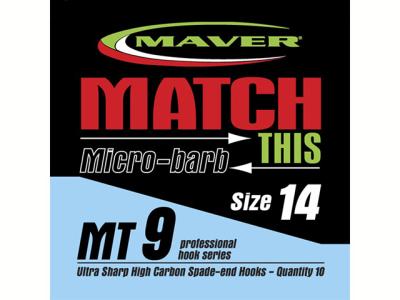 Maver Match This MT9 Nichel Hooks