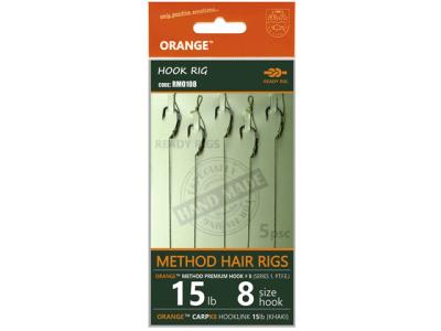 Orange Series 1 Method Hair Rigs