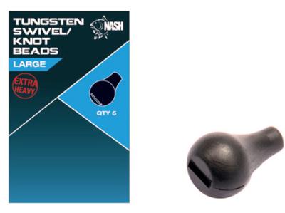Nash Tungsten Swivel and Knot Beads