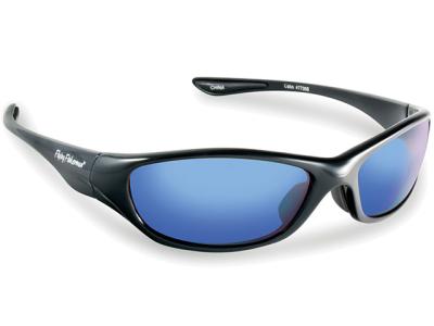 Ochelari Flying Fisherman Cobo Black Smoke Blue Mirror Sunglasses