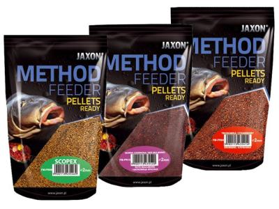 Pelete Jaxon Method Feeder Ready Pellets Black Halibut