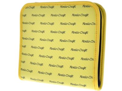 Portofel Rodio Craft Carbon Wallet Yellow and Black Logo