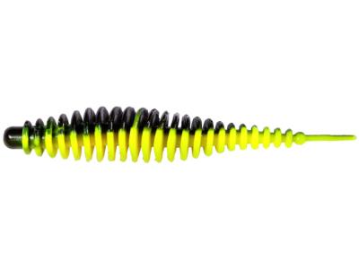 Quantum Magic Trout T-Worm I-Tail 6.5cm Neon Yellow Black Garlic