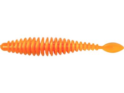 Quantum Magic Trout T-Worm P-Tail 6.5cm Neon Orange Cheese