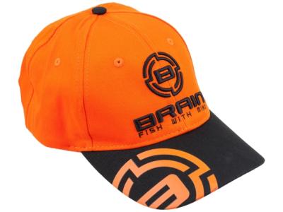 Brain Orange and Black Cap 56