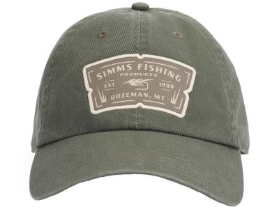 Simms Flatbill Cap Slate / One Size