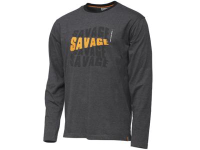 Savage Gear Simply Savage Logo-Tee Long Sleeve