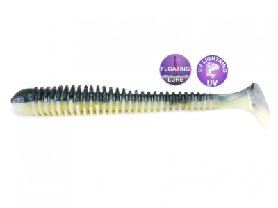 Crazy Fish Vibro Worm 8.5cm 17D Squid Floating