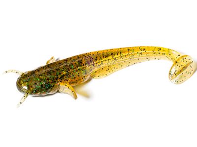 Shad FishUp Catfish 7.5cm #036 Caramel Green Green & Black