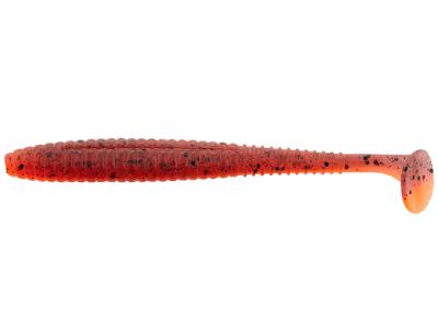 Shad Lucky John Pro Series S-Shad Tail Red Firetiger