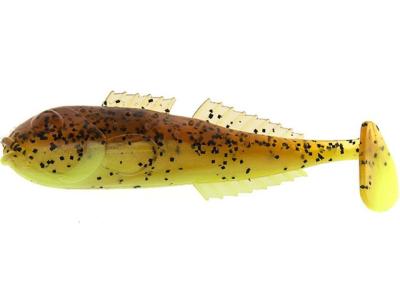 Reins Goby Goby 10cm B48 Motoroil PP / Chartreuse