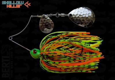 Spinnerbait Berti Shallow Killer Colorado 11g Firetiger