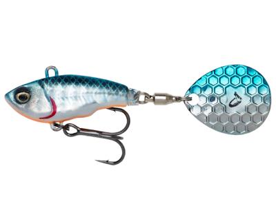 Spinnertail Savage Gear Fat Tail Spin NL 5.5cm 6.5g Blue Silver