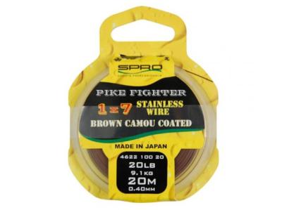 Spro 1x7 Brown Coated 20m 20 Lbs
