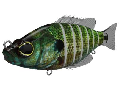 Biwaa Seven Section S 10cm 20g Blue Gill