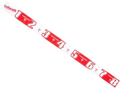 Tailwalk Measure Sticker Type-A 80cm White&Red 